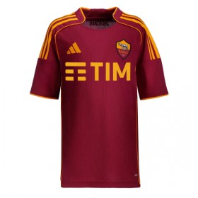 Dámské fotbalový oblečení AS Roma Domácí košile 2025-26 Krátkým Rukávem